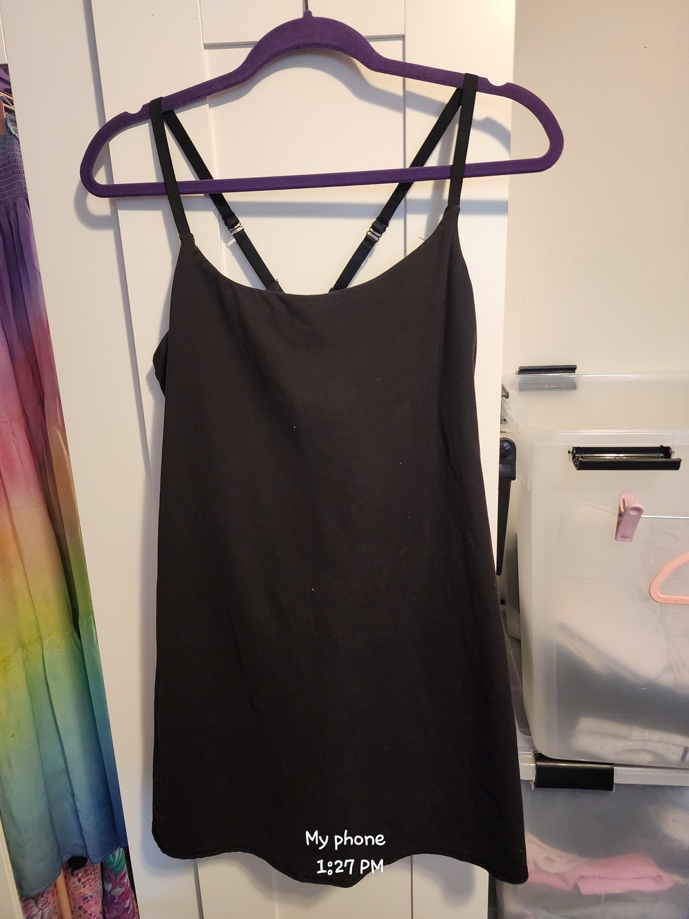 Avia Black Strappy Jumpsuit Romper